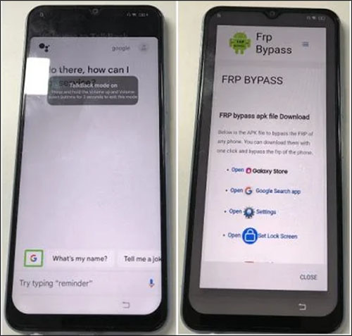 새 잠금 화면 비밀번호를 설정합니다.