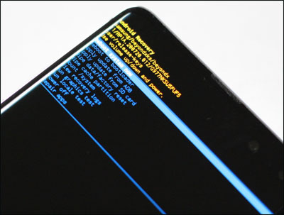 팩토리 리셋을 통해 구글락 해제　