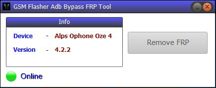 GSM FRP 우회 및 플래싱 도구　