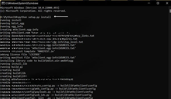 Python 종속성을 설치합니다