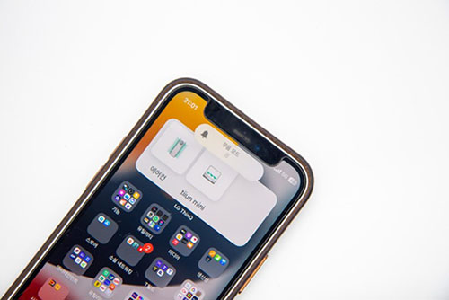 볼륨 조절 버튼 이용하기　