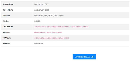 펌웨어 패키지 다운로드
