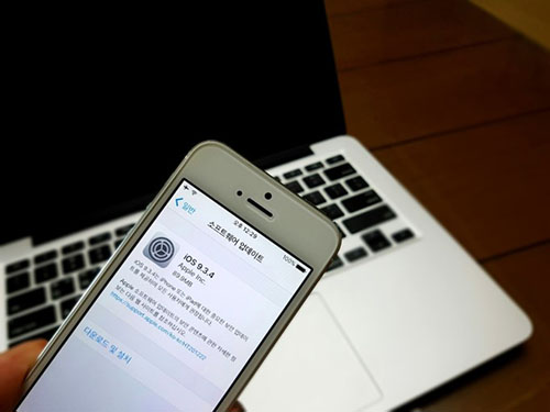 이전 버전의 iOS 사용하기　