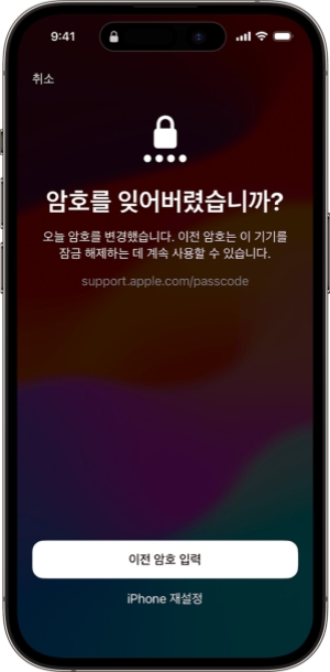 아이폰 잠금 뚫기